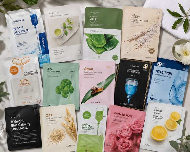 Sheet mask and scrub
