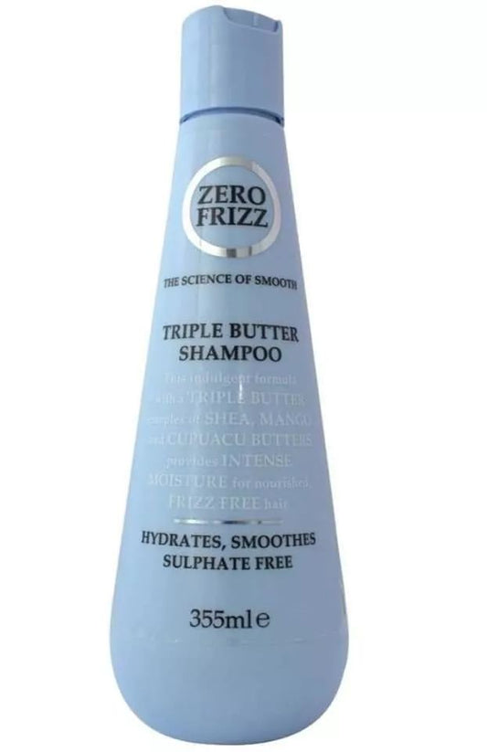 Zero Frizz Triple Butter Shampoo 355ml