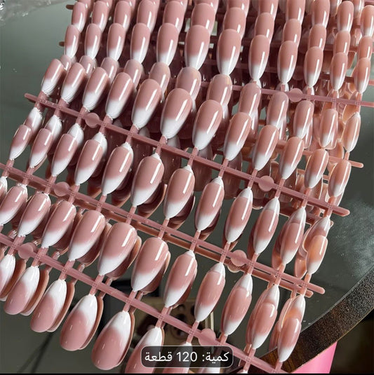 French Nail designs, 24 pieces