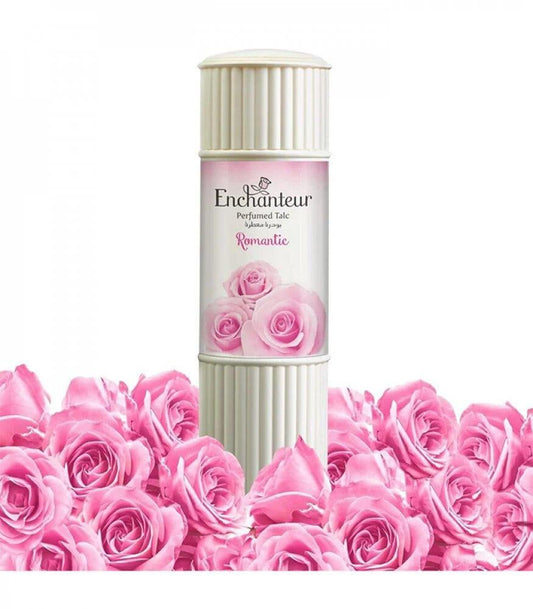 Enchanteur Rose Romantic Body Powder 125g