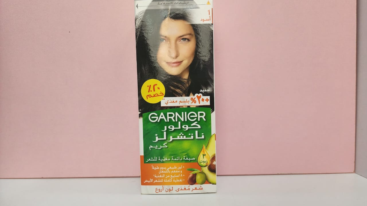 Garnier hair dye (1) black