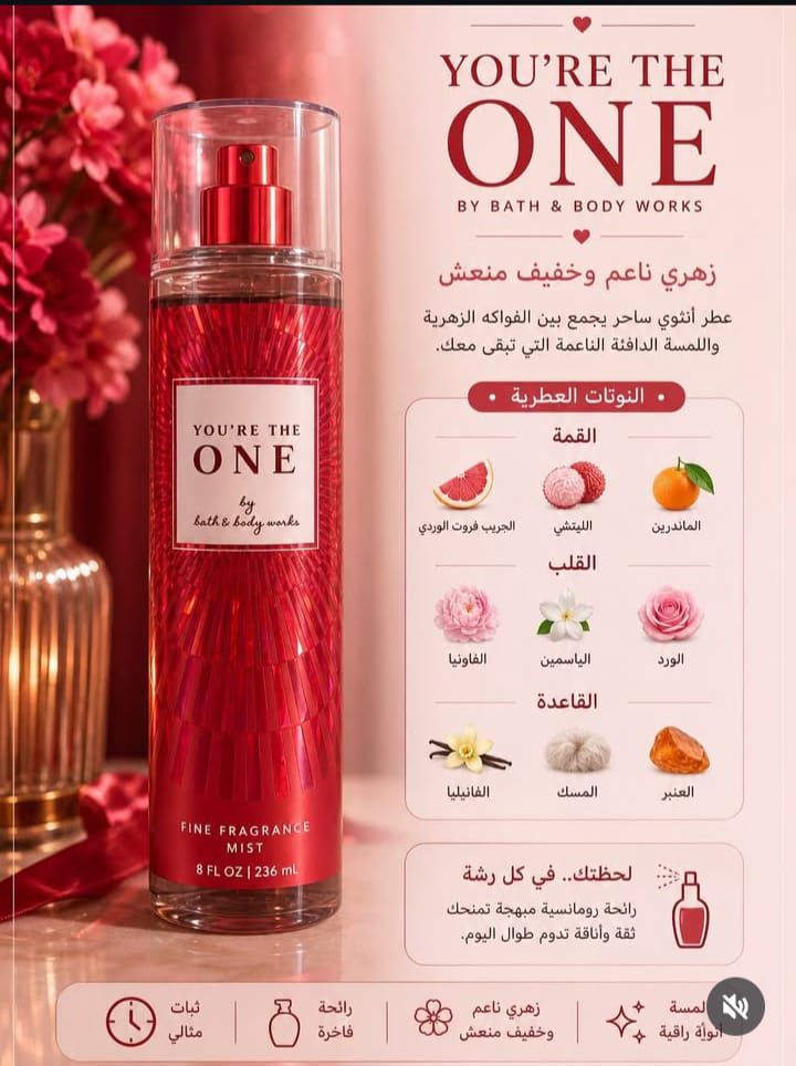 Bath & Body Works Body Splash You re The One 236ml