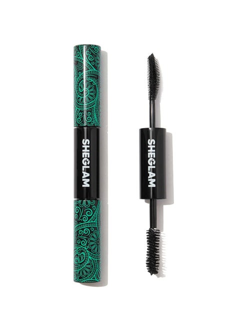 Shiglam Double Color Mascara Green