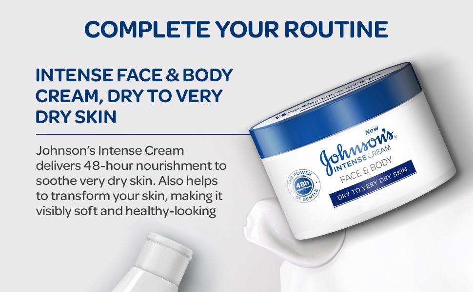 Johnson's Face and Body Cream 200ml