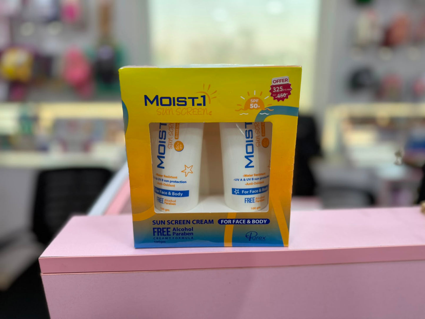 Moist One Sun Cream 1+1