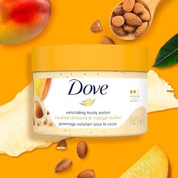 Dove Body Scrub Almonds 289g
