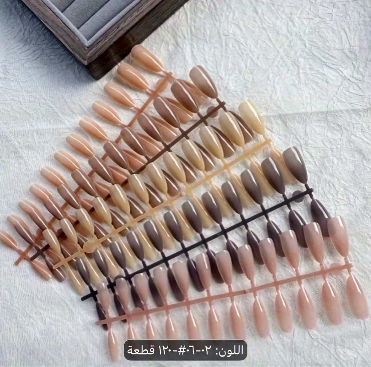 French Nail designs, 24 pieces