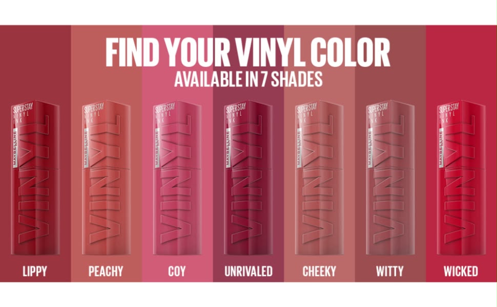 Maybelline Rouge Super Stay Vinyl