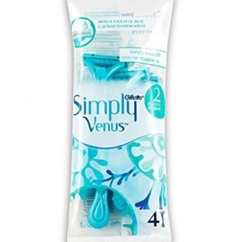 Gillette Venus Simply Brown 2 Blades 4 Pieces