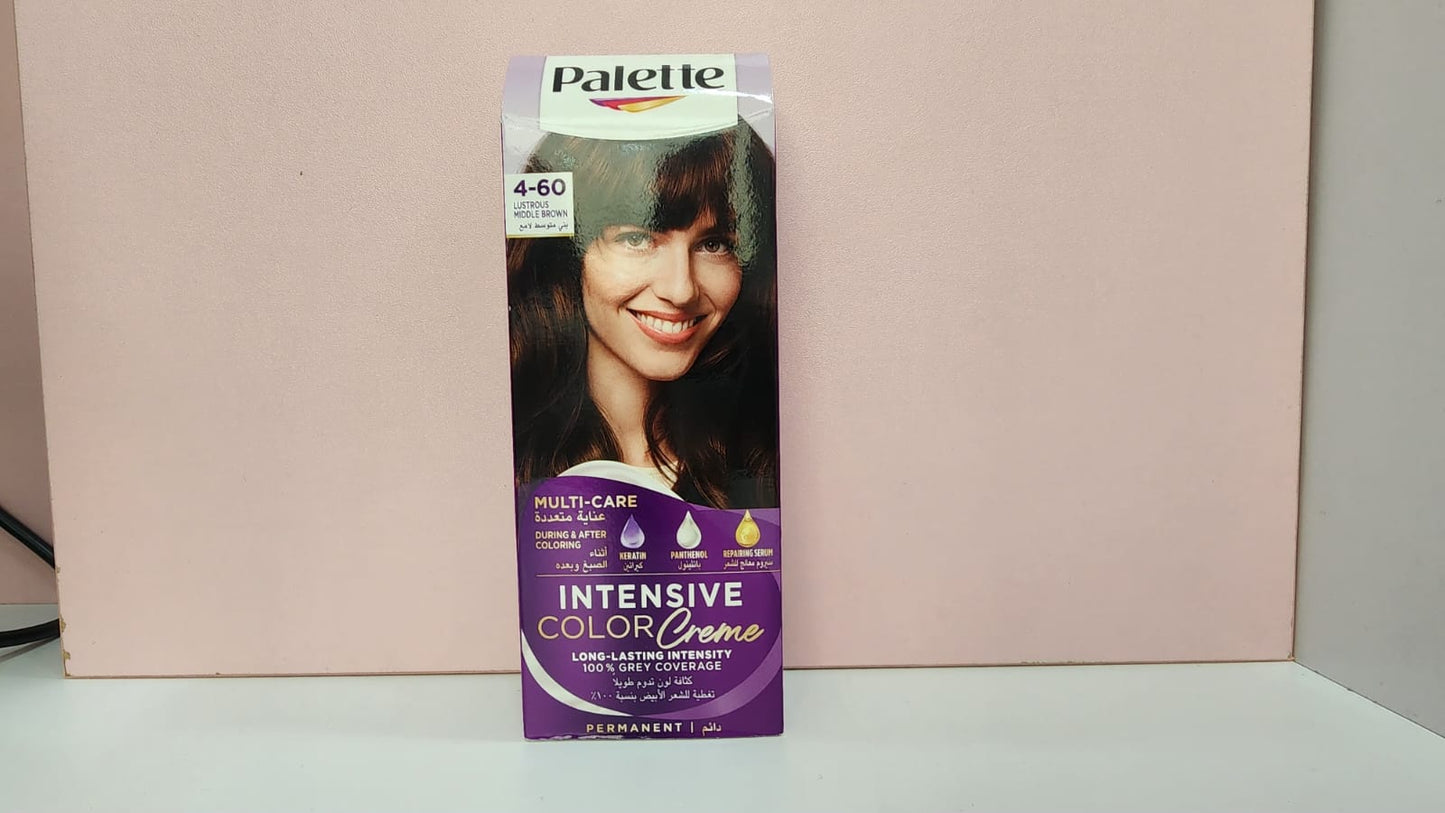 Palette hair dye (4.6) Medium Shimmery Brown