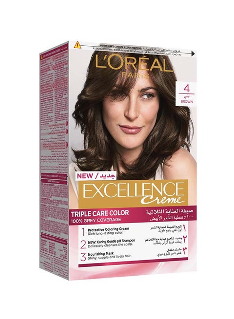 L'Oreal Excellence Hair Color (4) Chestnut