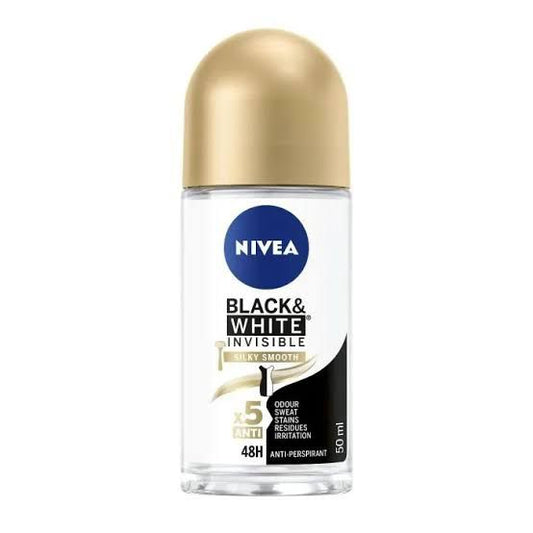Nivea Roll On Women Black And White Smooth 50ml