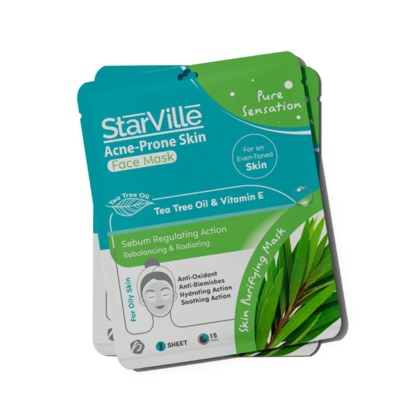 Starville Sheet Mask Acne Born 1Q