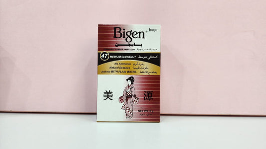 Baygen dye number (47) medium chestnut