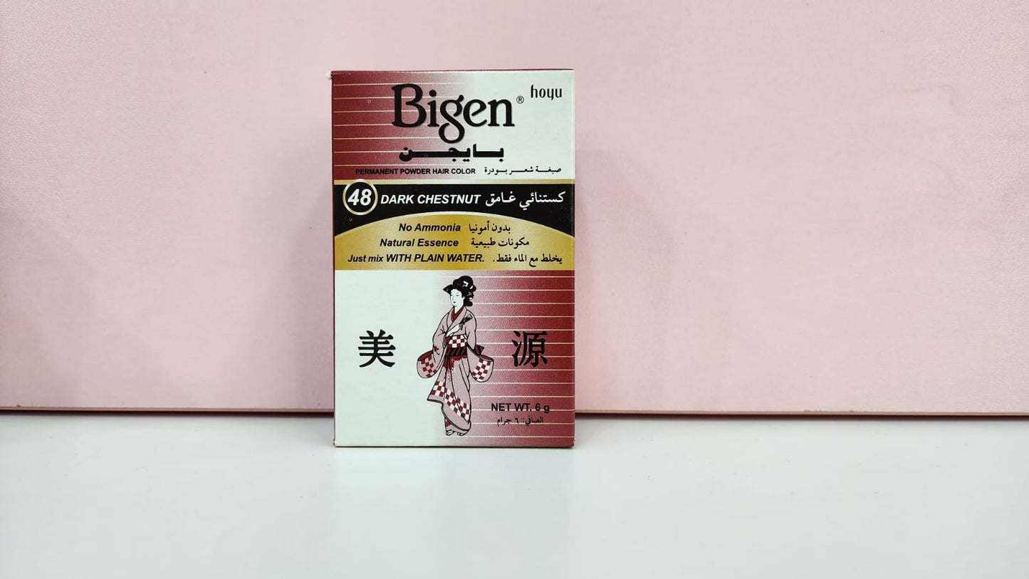 Baygen dye number (48) dark chestnut