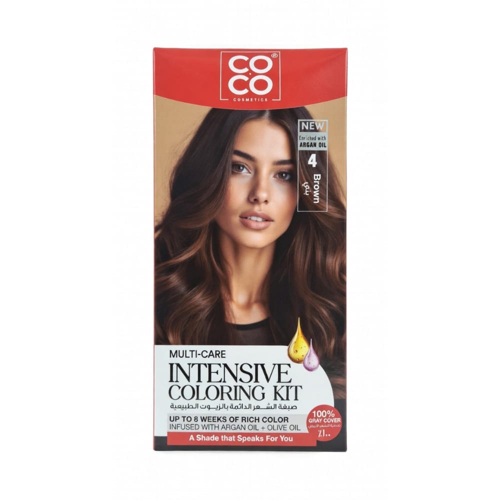 Coco Cosmetics Hair Dye (4) Brown