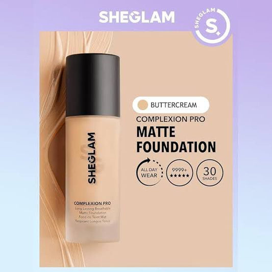 Shiglam Foundation 30ml Buttercream