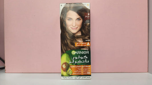 Garnier hair dye (5) light brown