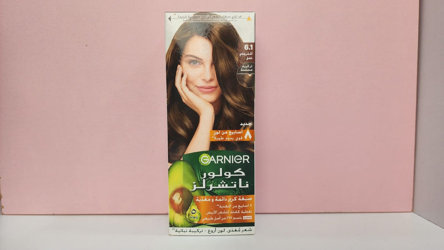 Garnier Hair Dye (6.1) Dark Ash Blonde
