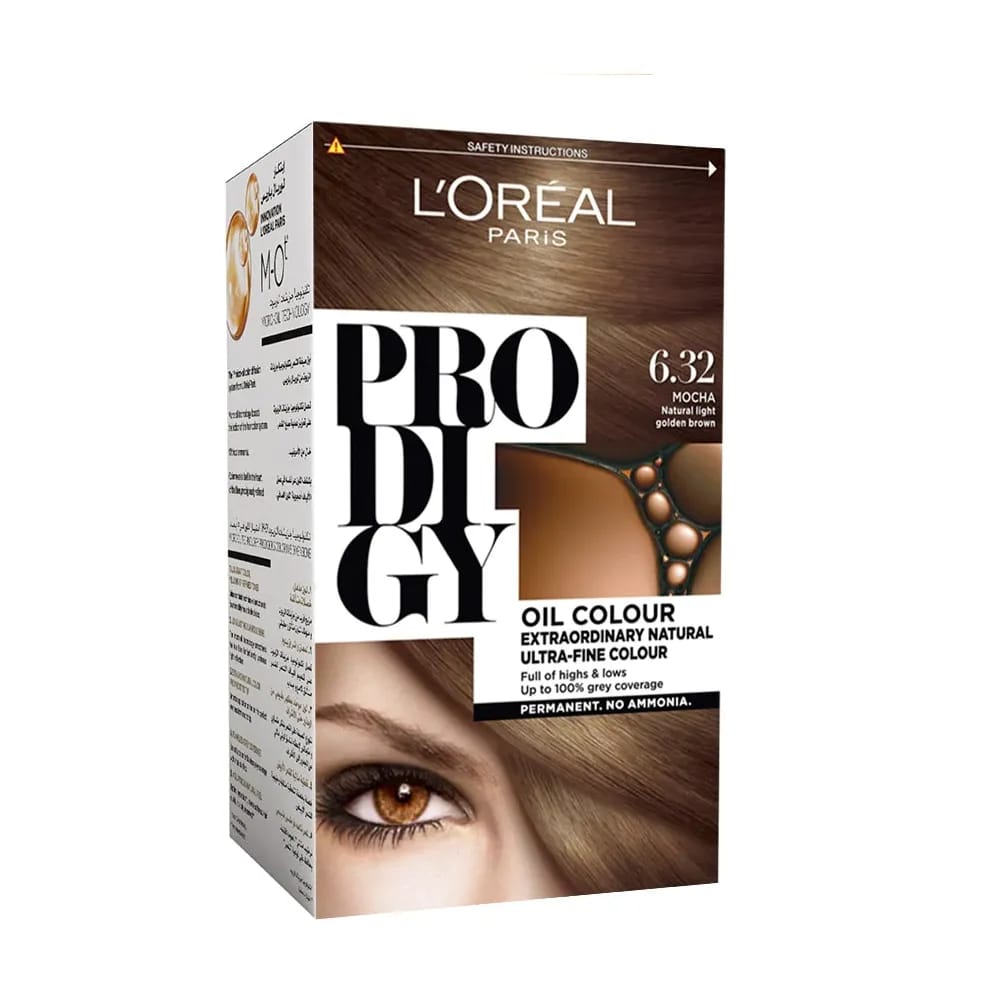 L'Oréal Prodigy Hair Dye (6.32) Dark Golden Blonde