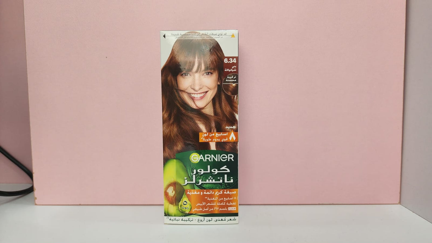 Garnier hair dye (6.34) chocolate brown