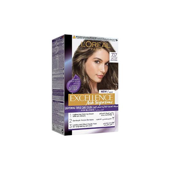 L'Oreal Excellence Hair Color (7.17) Ash Blonde