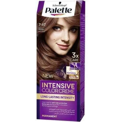 Palette of hair dye (7.17) Soft brooch