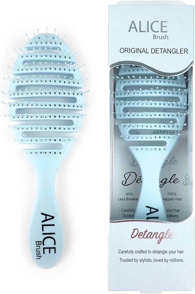 Alice colored hairbrush