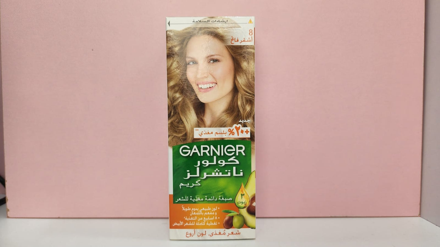 Garnier hair dye (8) light blonde