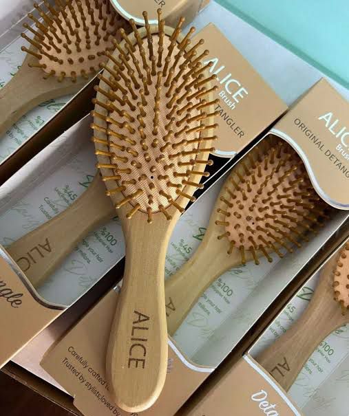 Alice bamboo brush wood