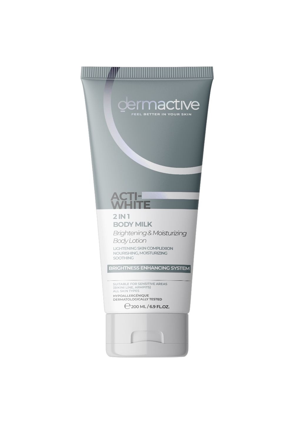 Dermactive حليب الجسم أكتي وايت