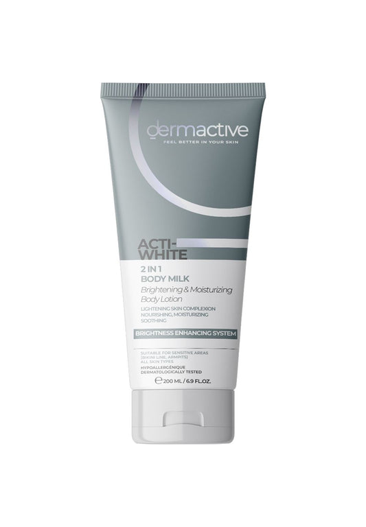 Dermactive حليب الجسم أكتي وايت