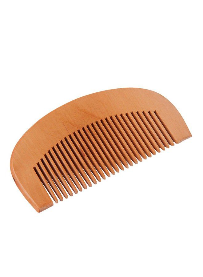 wooden hair comb