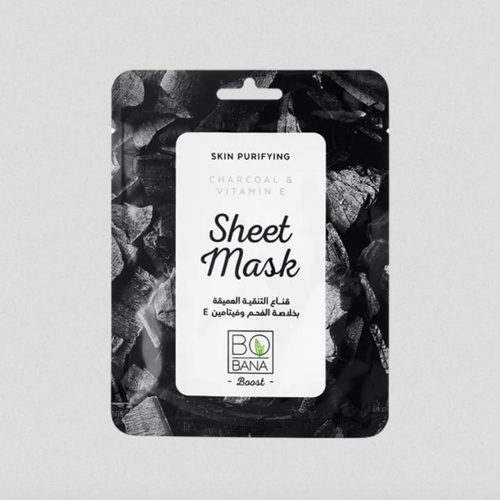 Bobana Sheet Mask Charcoal