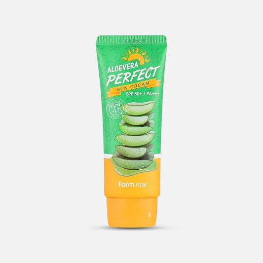 Farm Stay Aloe Vera Perfect Sun Cream SPF50+ PA+++