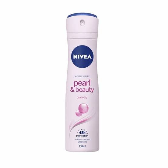 Nivea Women's Spray Black & White Gold Smooth 150ml