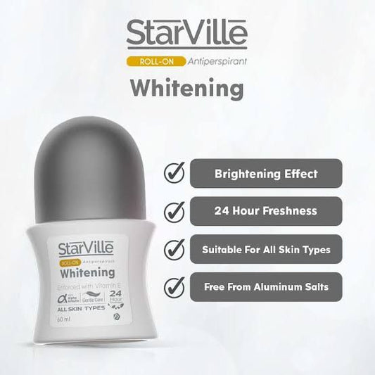 Starville Roll On Whiting 60ml